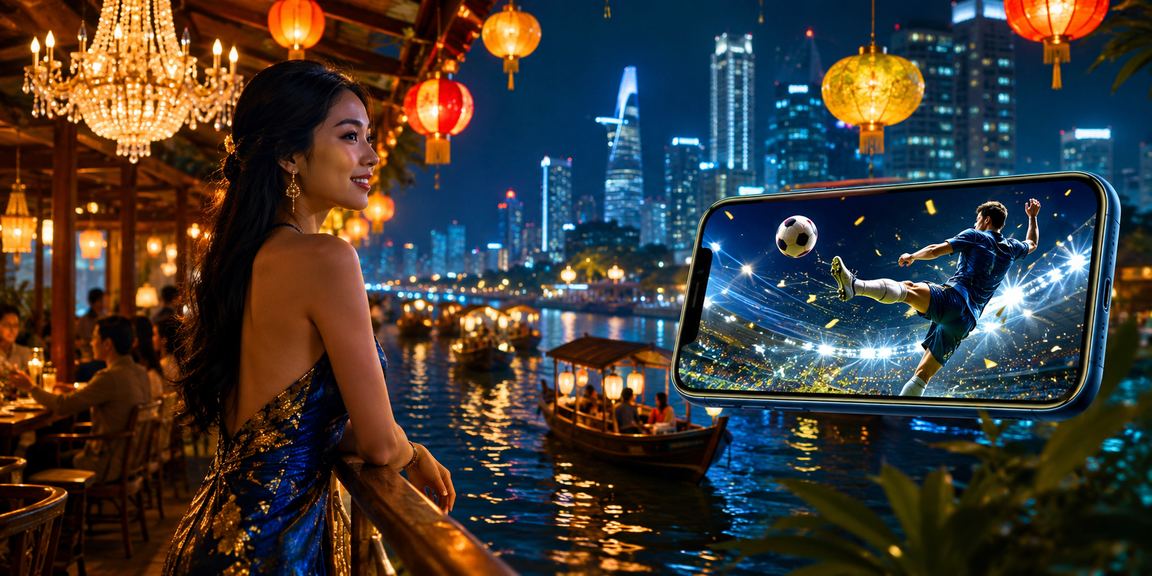 Người dùng vùng Mekong trải nghiệm casino và cá cược trực tuyến tại chợ đêm qua điện thoại