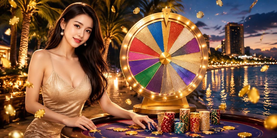 Người dùng tại Vũng Tàu trải nghiệm rút thăm may mắn và jackpot trực tuyến trên bãi biển